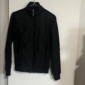 adidas Men's Black Windbreaker Jacket